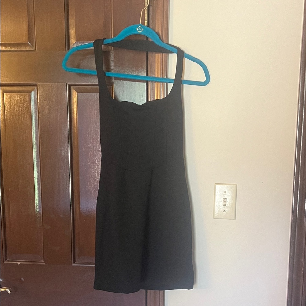 Nasty Gal Black Mini Dress
